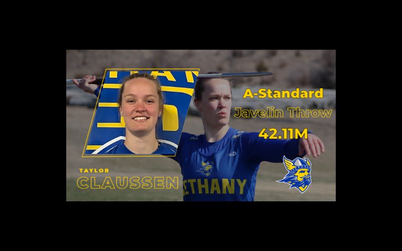 Claussen Earns KCAC Outdoor Field Athlete of the Week