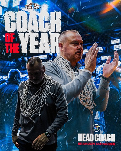 Brandon Schneider Named KBCA Coach of the Year