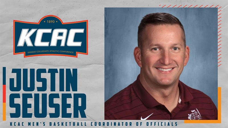 Seuser Named KCAC Men’s Basketball Coordinator of Officials