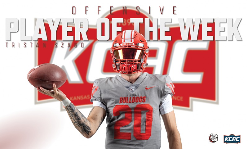 Szabo Snags First KCAC Offensive Player of the Week