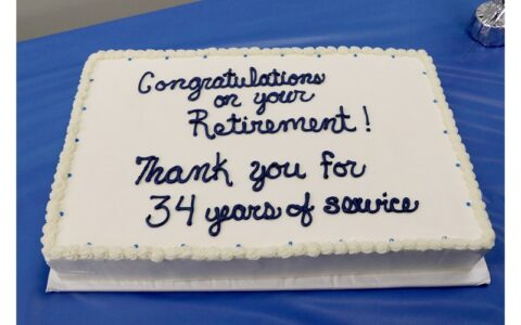 Sergeant Smith Retirement Cake