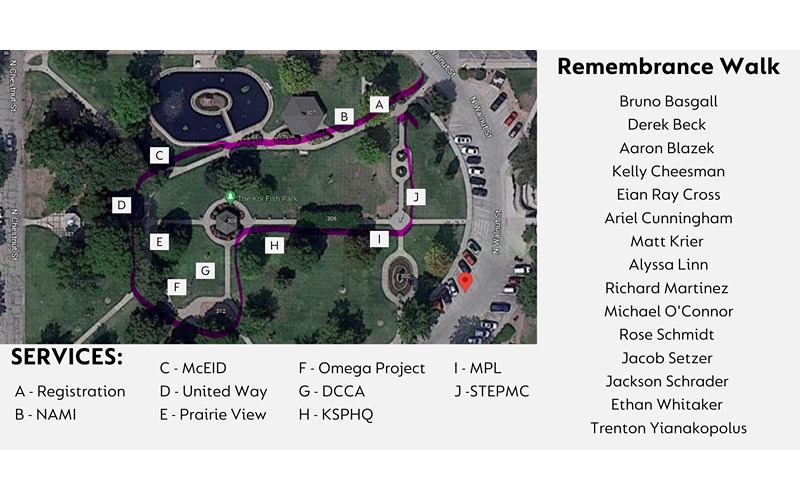 Suicide Prevention And Awareness Walk To Take Place This Weekend