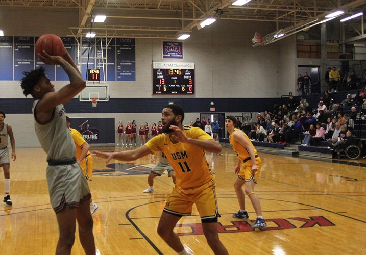 Hastings Holds off Sterling Men in Season Opener