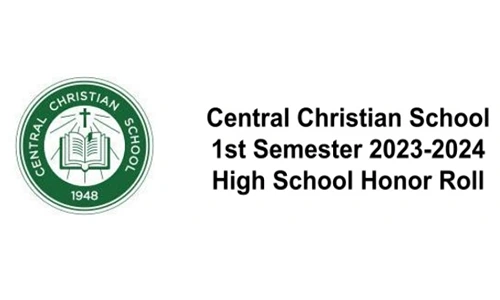 Central Christian School HS Honor Roll