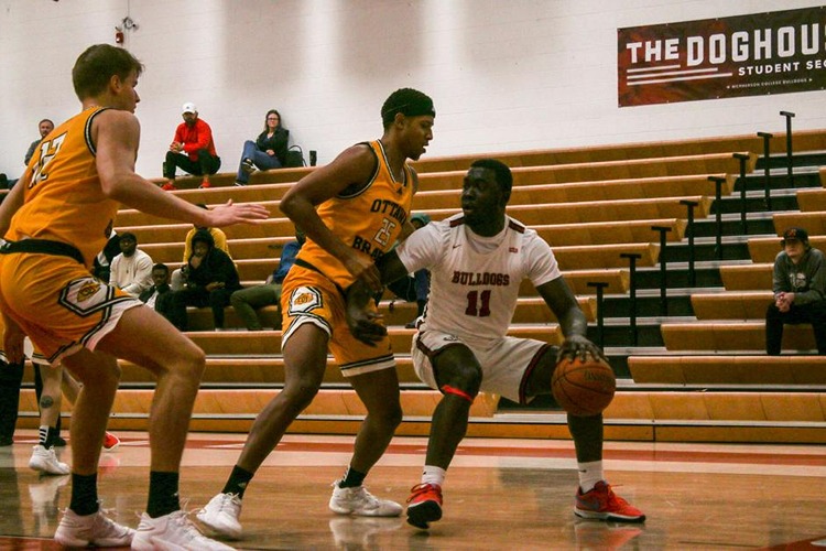 Men’s Basketball Bulldogs Tripped Up by (RV) Kansas Wesleyan