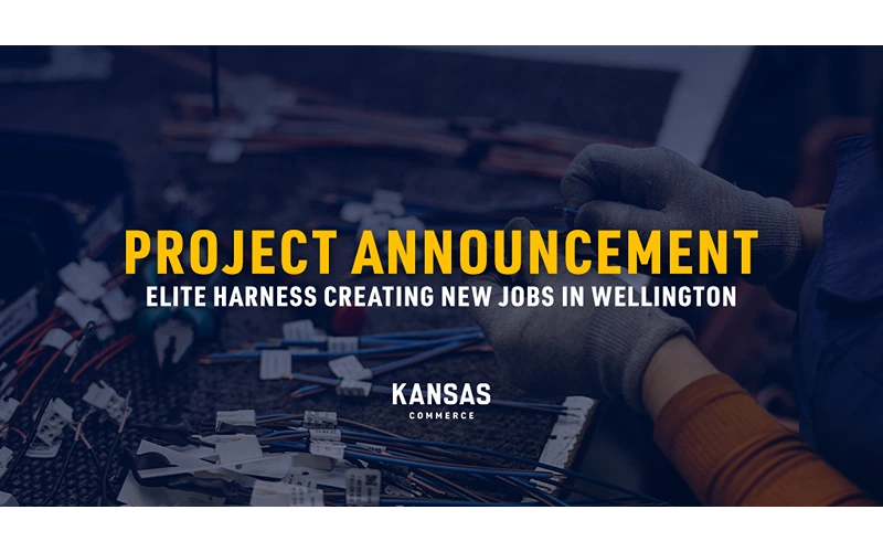 Governor Kelly Announces $14M Capital Investment Creating 110 Jobs in Wellington