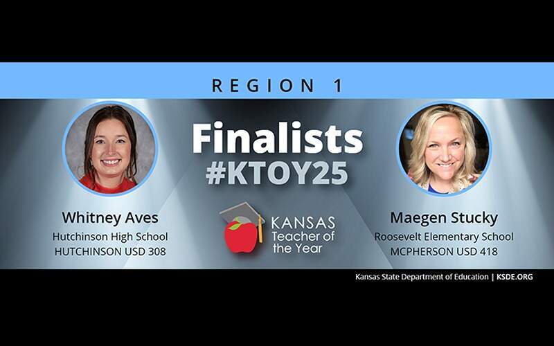 Two Teachers Named Region 1 Finalists for 2025 Kansas Teacher of the Year