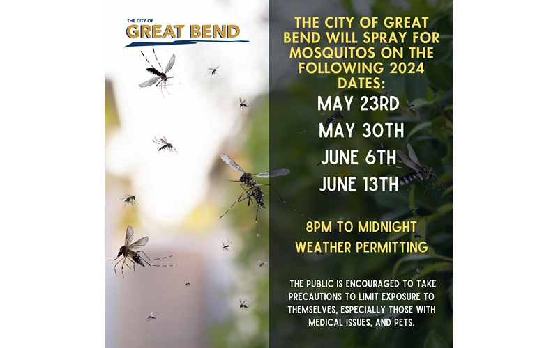 Mosquito Fogging to Begin May 23rd