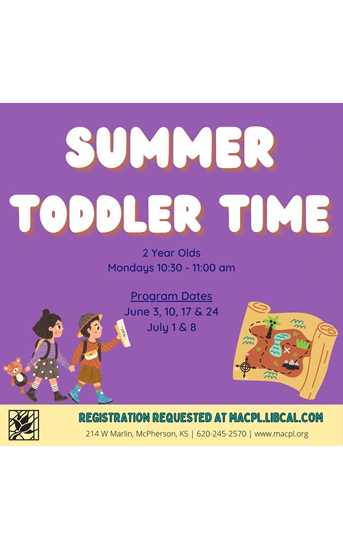Summer Toddler Time