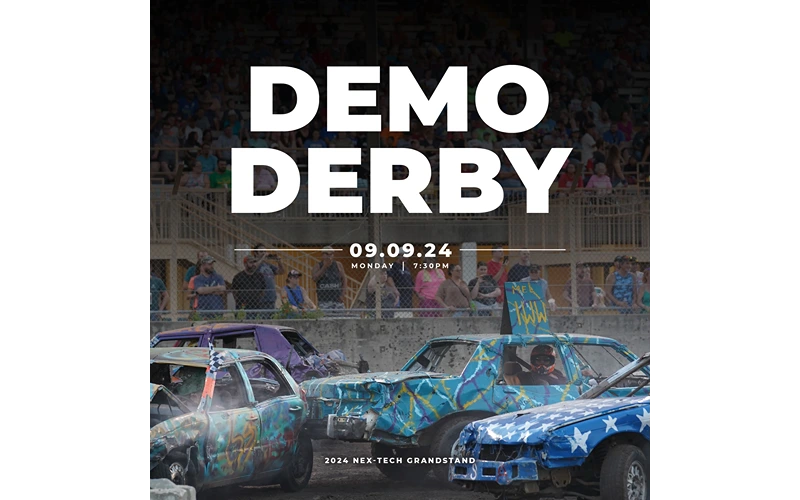 Tickets Now on Sale for the 2024 Kansas State Fair Demolition Derby