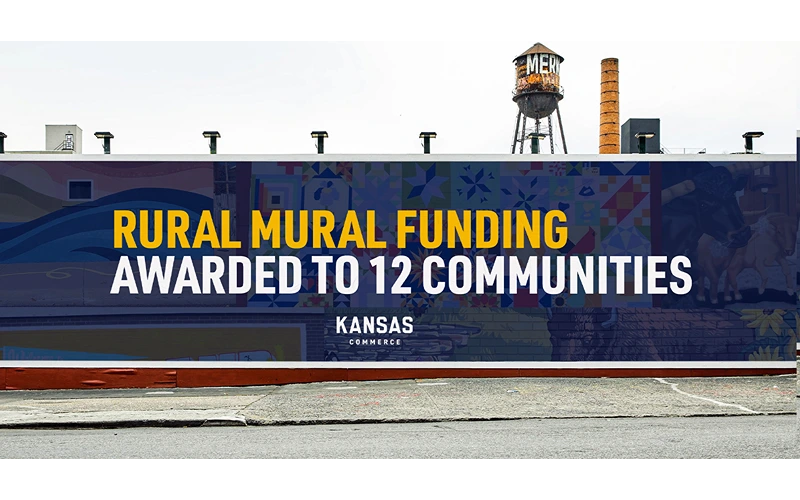 Governor Kelly Announces 12 Rural Communities and Organizations to Receive Funding for Mural and Public Art Projects