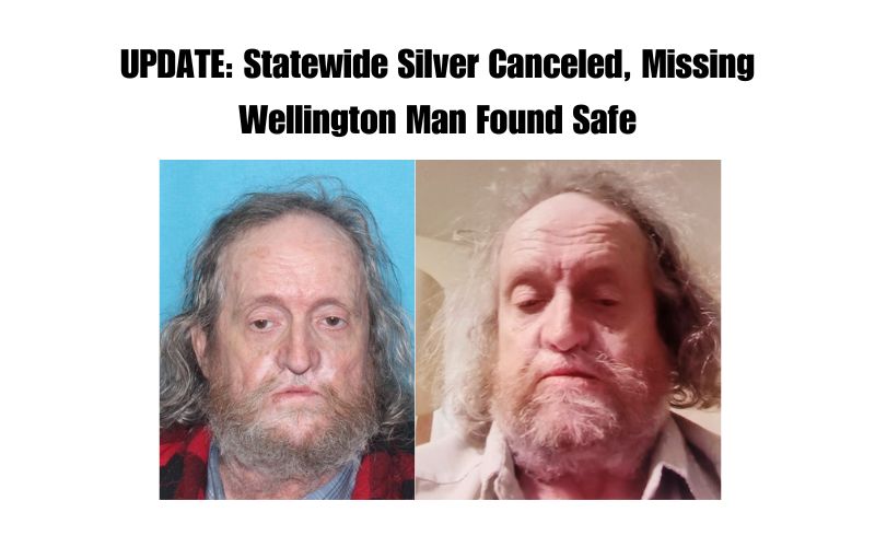 UPDATE: Statewide Silver Alert Canceled for Missing Wellington Man