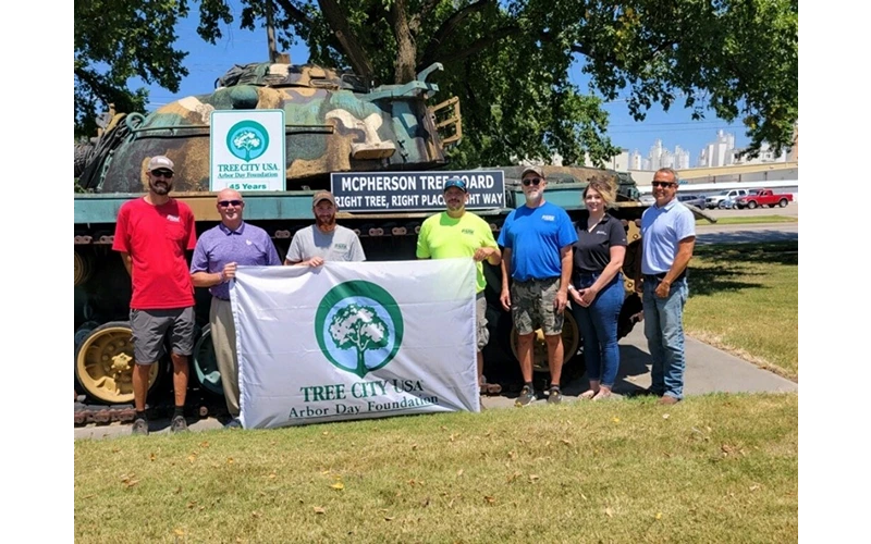 Tree Donation to Enhance McPherson’s Lakeside Park