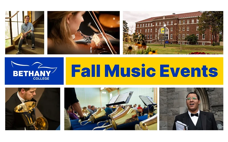 Bethany College 2024 Fall Music Events