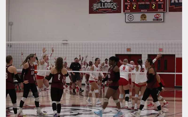Volleyball Bulldogs Pick Up Fourth Straight Conference Win
