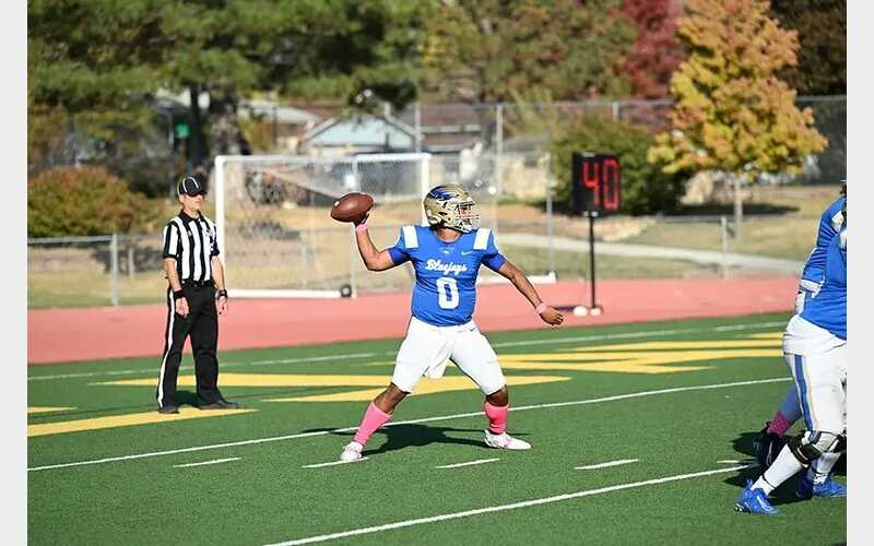 Football Bluejays Look Strong in Win over Eagles