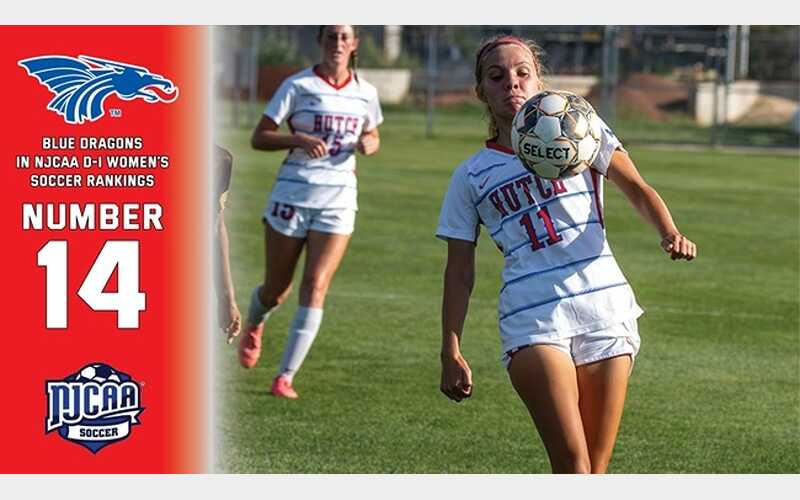 Women’s Soccer Dragons Climb to No. 14 in Latest Soccer Rankings