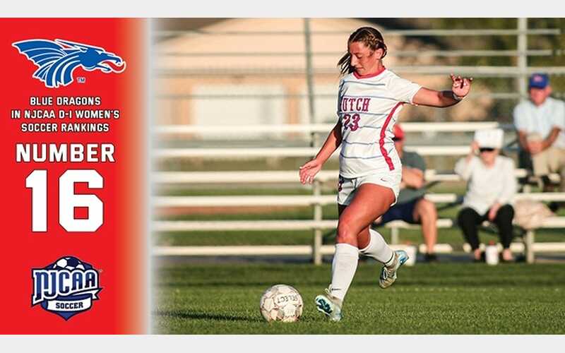 Blue Dragon Women’s Soccer Jumps Two Spots to No. 16