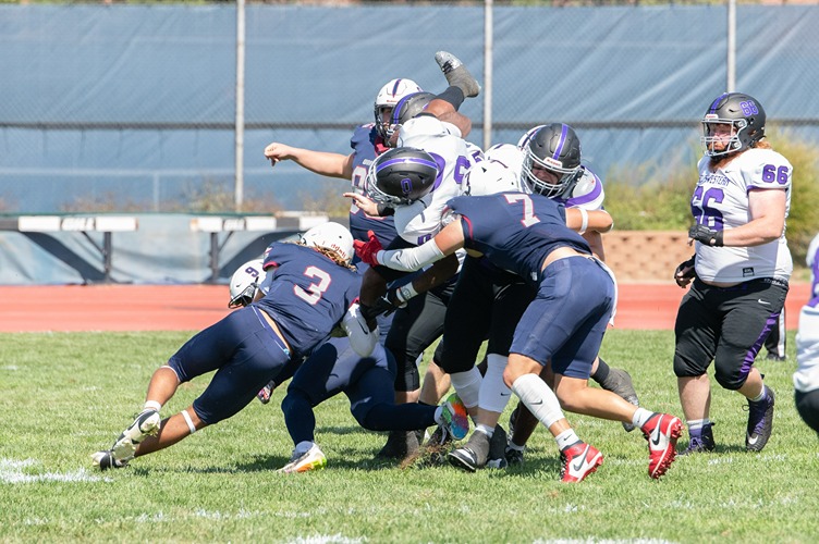 Unlikely Plays Lead to Warrior Football Loss