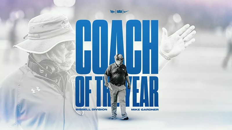 Tabor Football’s Gardner Named 2024 KCAC Bissell Division Coach of the Year