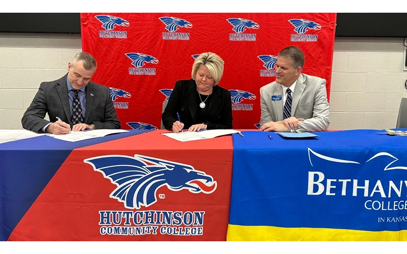 Bethany College, Hutchinson Community College Sign Animation Career Agreement