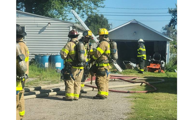 Hutchinson Fire Department Responds to Basement Electrical Fire