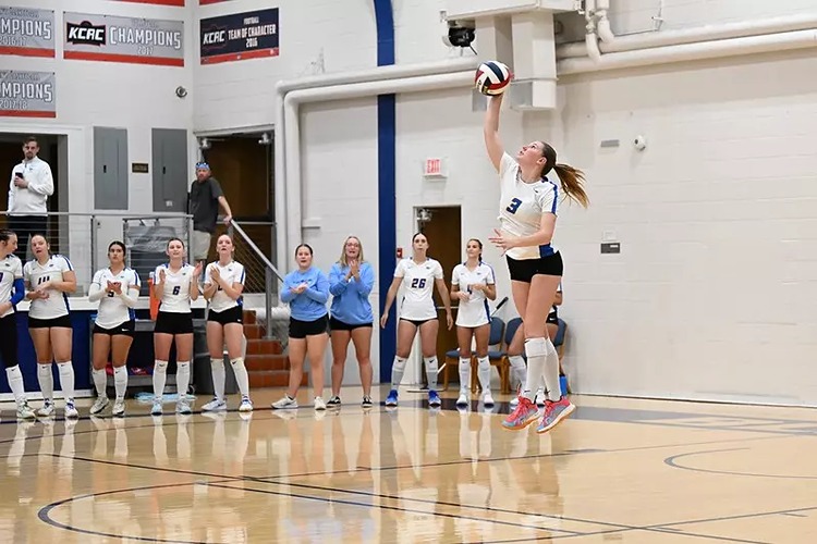 Tabor Volleyball Drops Two in Atchison