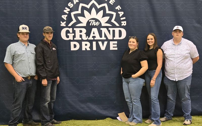 Allen Livestock Judging Team Practices at Kansas State Fair