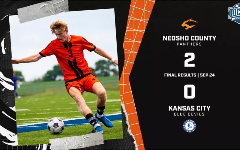 #2 Neosho County Men’s Soccer Stays Unbeaten With 2-0 Win Over KCKCC