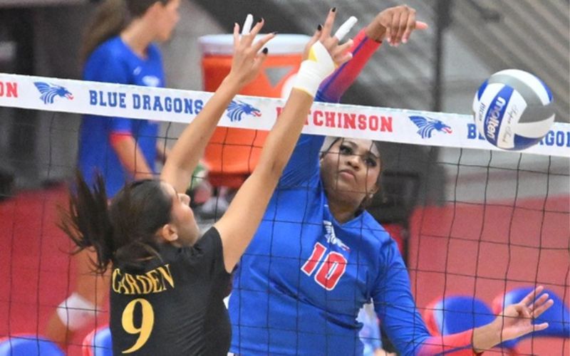 Dragon Volleyball Down’s Dodge City in 4-set KJCCC Victory