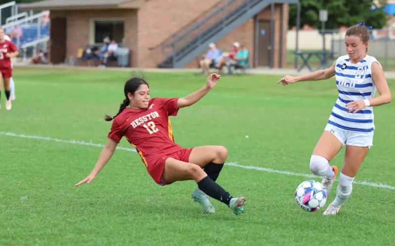Hesston College Women’s Soccer Struggles with Undefeated OKCU
