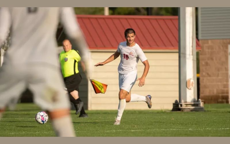 Llanos Scores Twice in Hesston Men’s Soccer win Over Waldorf