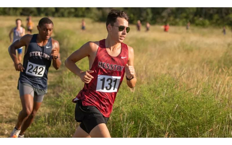 Hesston College Men’s Cross Country Competes at Bethel