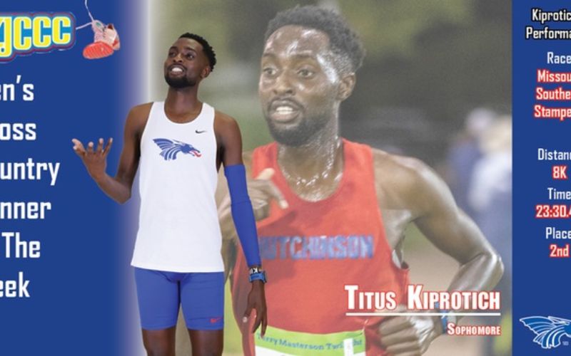 Kiprotich Tapped as KJCCC Runner of The Week