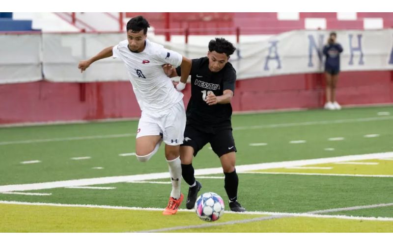 Hesston College Men’s Soccer Struggles with Pioneers