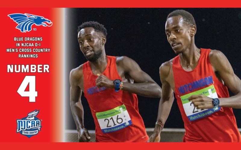 Blue Dragon Men Stay at No. 14 in Cross Country Rankings