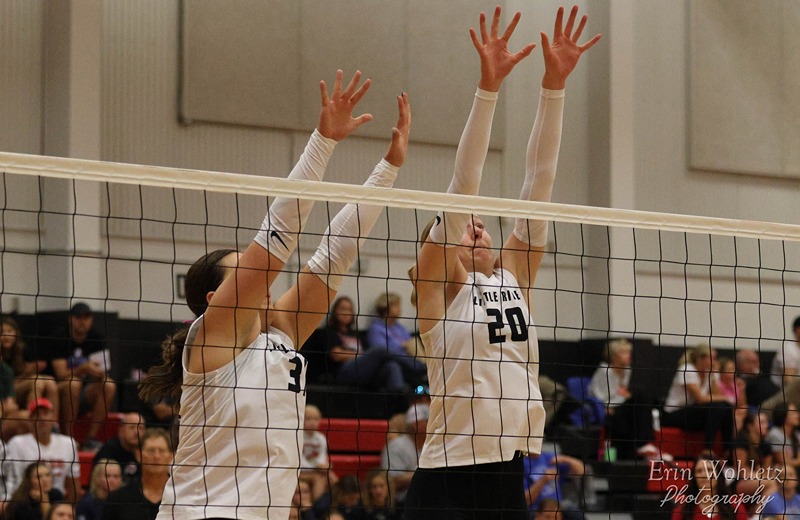 Little River Varsity, JV, C Volleyball Teams Sweep Matches at Goessel