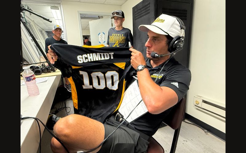 Dylan Schmidt Records 100th Win at Andale, Indians Rout Rose Hill