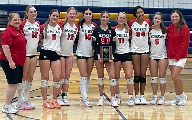 McPherson Volleyball Wins Chanute Invitational