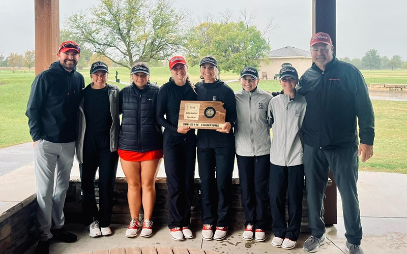 Bullpup Girls Golf Crowned Regional Champs, Buschbom Wins Individual Title