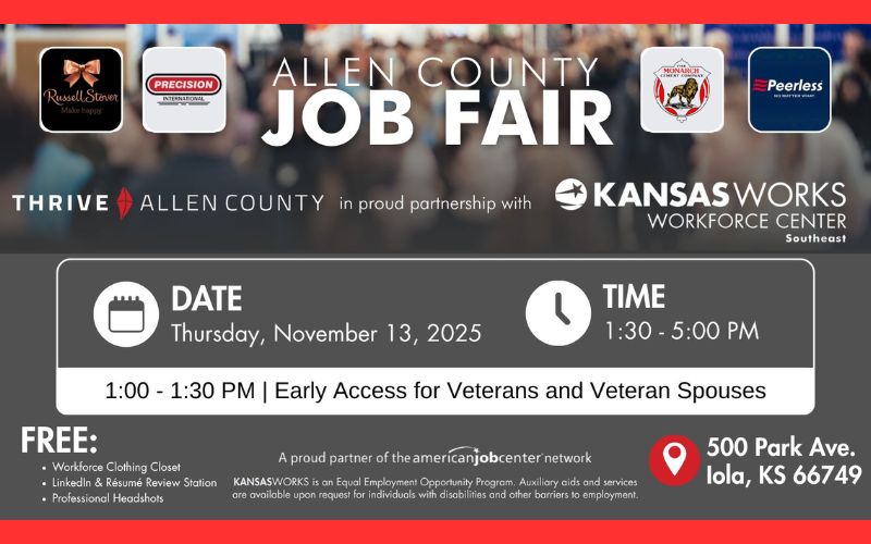 Free Job and Resource Fair Set for Thursday, November 13, 2025