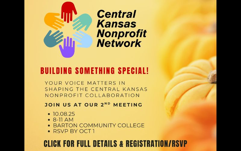 Central Kansas Nonprofit Network Invites Nonprofit Leaders to Second Meeting of Inaugural Taskforce