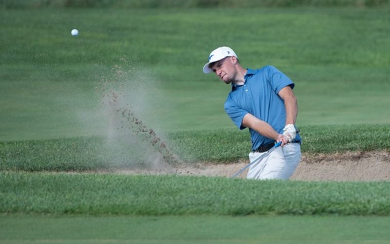 Scullion Leads Dragon Men’s Golf on Day 1 of Shocker Invite