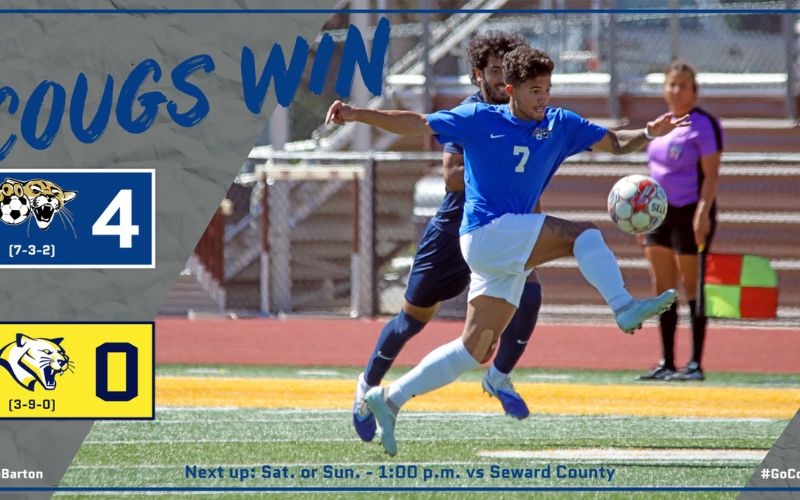 Strong second half lifts No. 9 Barton Men’s Soccer to shutout victory at Western Nebraska