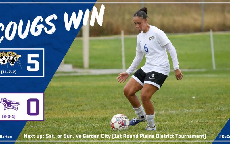 Potter’s hat trick powers Barton Women’s Soccer to 5-0 win at Kansas Wesleyan JV