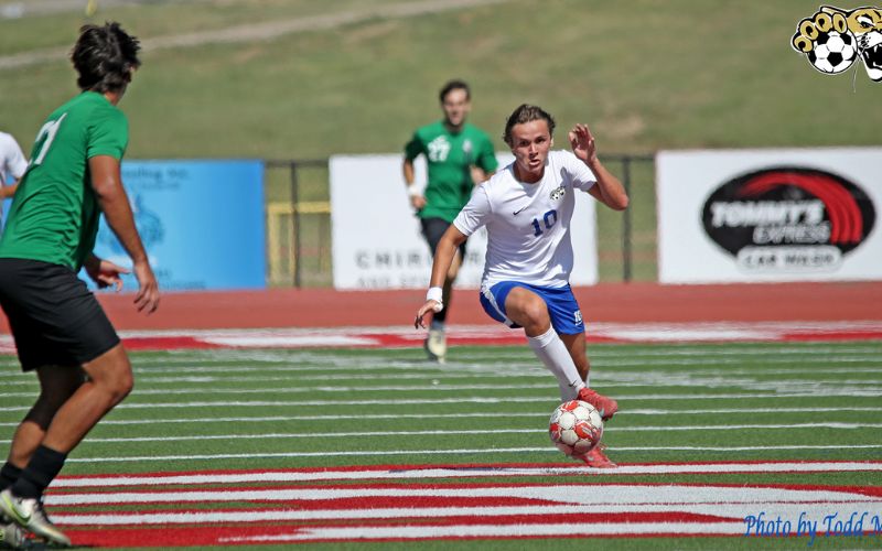 No. 9 Cougar Men’s Soccer breeze past Saints