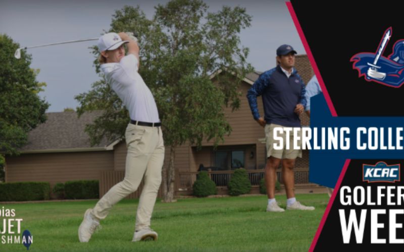 Tajet named KCAC Golfer of the Week