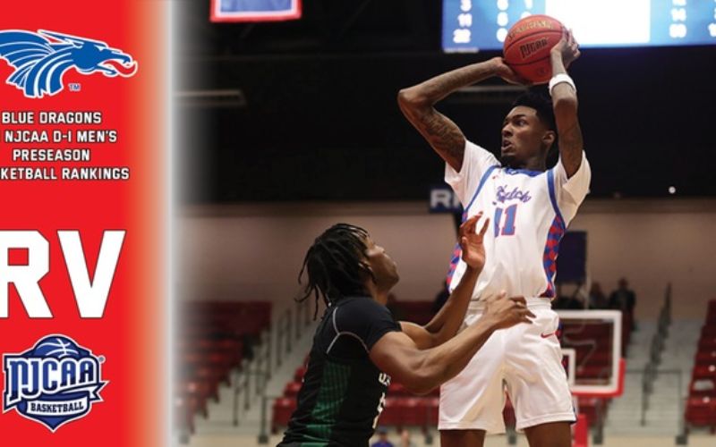 Blue Dragon Men Receive Votes in NJCAA Preseason Rankings