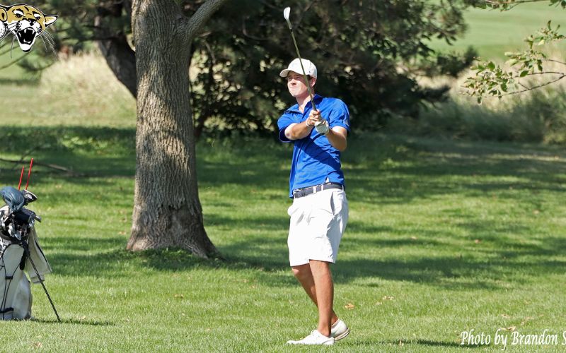 Barton men’s golf shoots program second best total, Gemzell’s shared crown leads Cougars’ third placing at Bethel Invitational