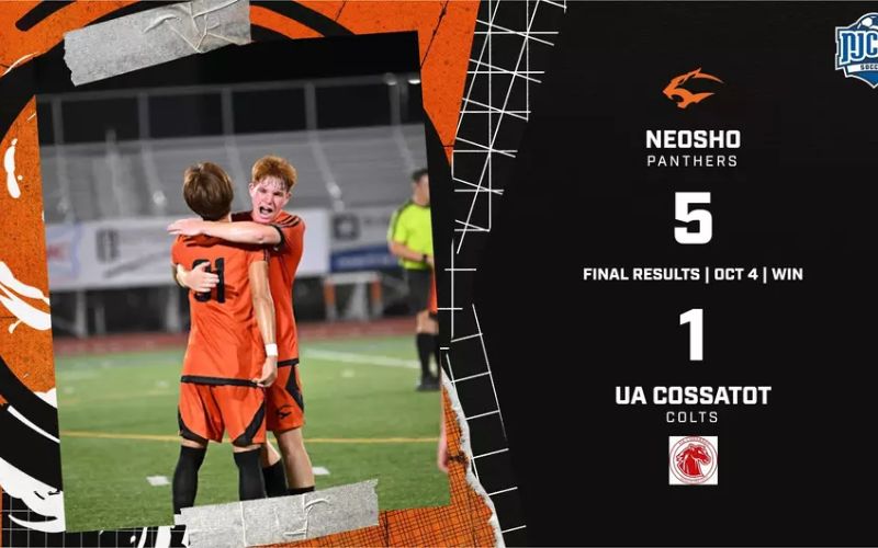 Neosho County Men’s Soccer Thumps UA Cossatot